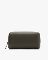 Rectangular pouch with zipper on top