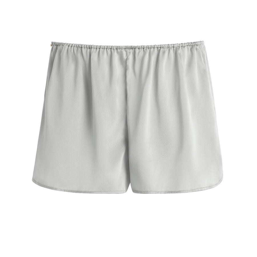 Pair of shorts with an elastic waistband.