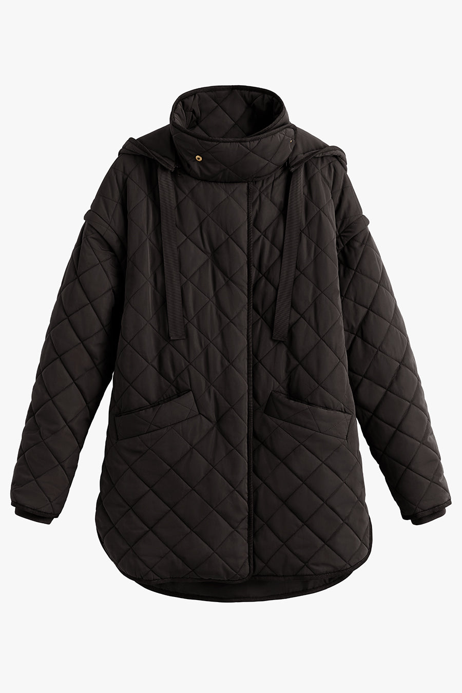 Cuyana - Holiday 2021 - Wool Cashmere Short Wrap Coat