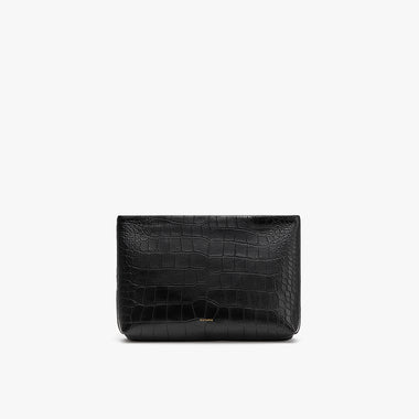 Small Zipper Pouch (Croco)