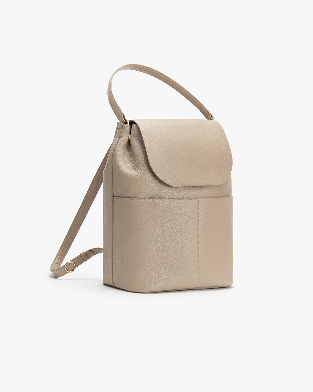 Cuyana large leather clearance backpack