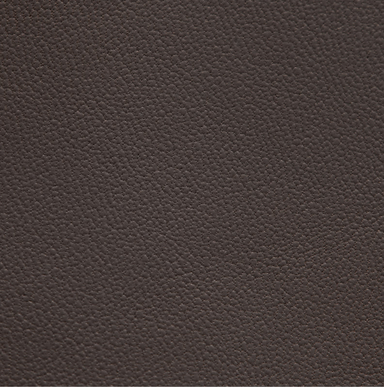 Close-up of textured leather surface.