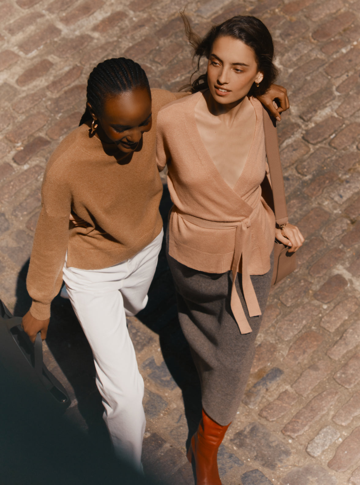 Single Origin Cashmere Wrap Sweater Cuyana