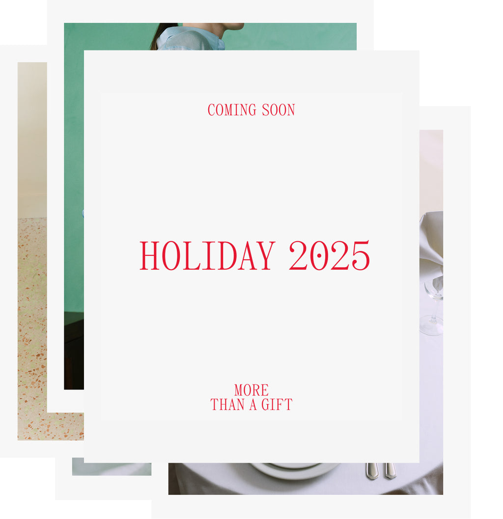 Stacked images with text announcing Holiday 2025 and coming soon