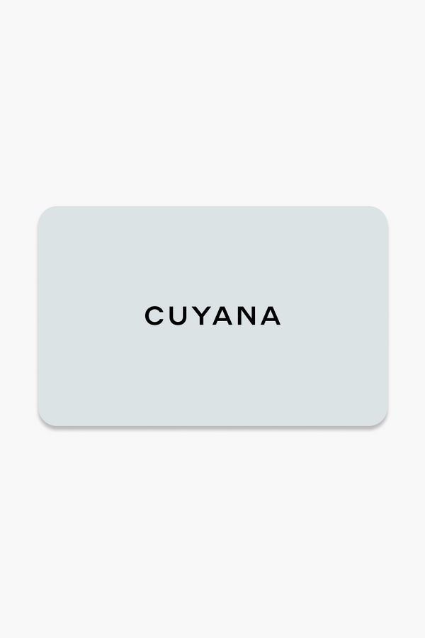 Gift card displaying the word in the center.