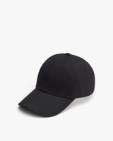 Baseball cap facing front on a light background