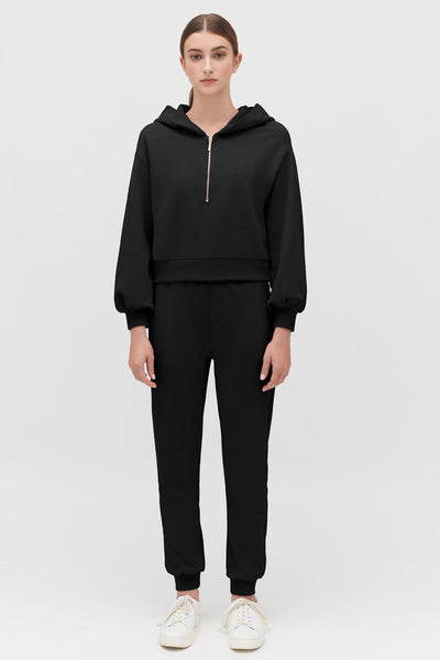 【YOURNUS】Dipping Crop Big Hood Zip-up Hoodies & Zip-Ups – Pool House New York