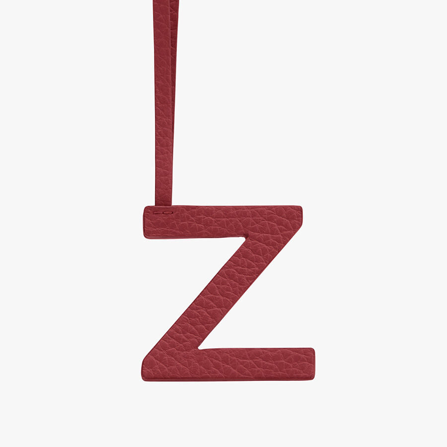 Letter Z hanging vertically