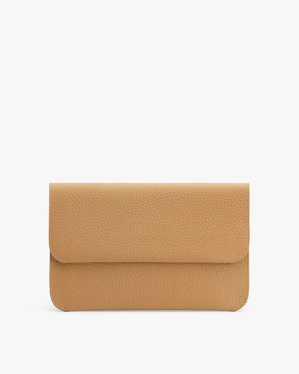 Clutch purse on a plain background