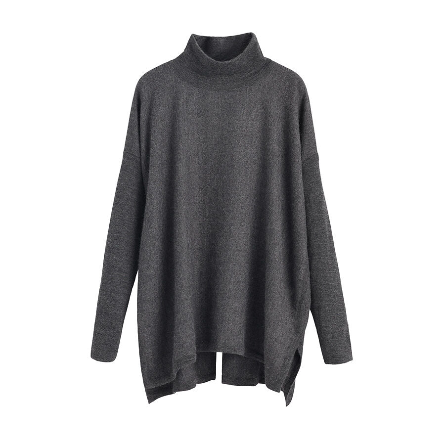 Alpaca Open-Back Turtleneck Sweater – Cuyana