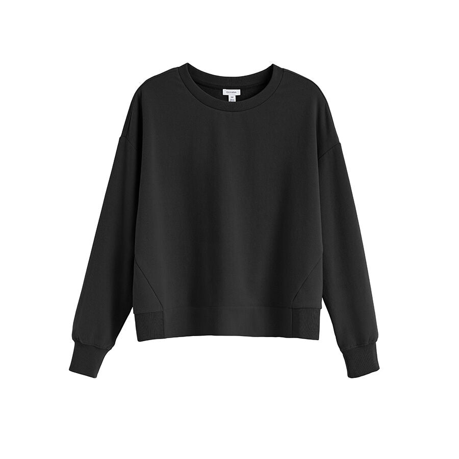 Fleece Cropped Sweatshirt – Cuyana