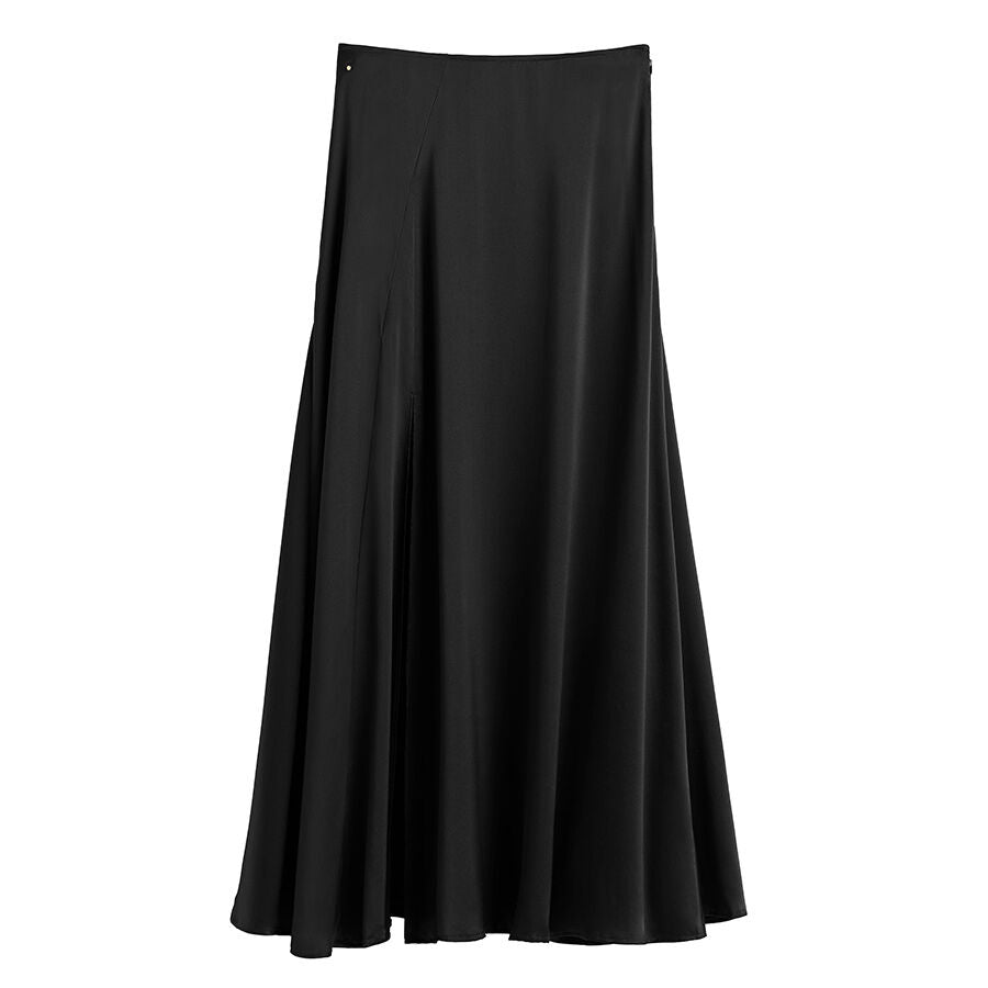 Washable Charmeuse Maxi Skirt – Cuyana