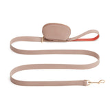 Small pouch with strap and metal clasp