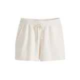 Pair of shorts with drawstring waistband