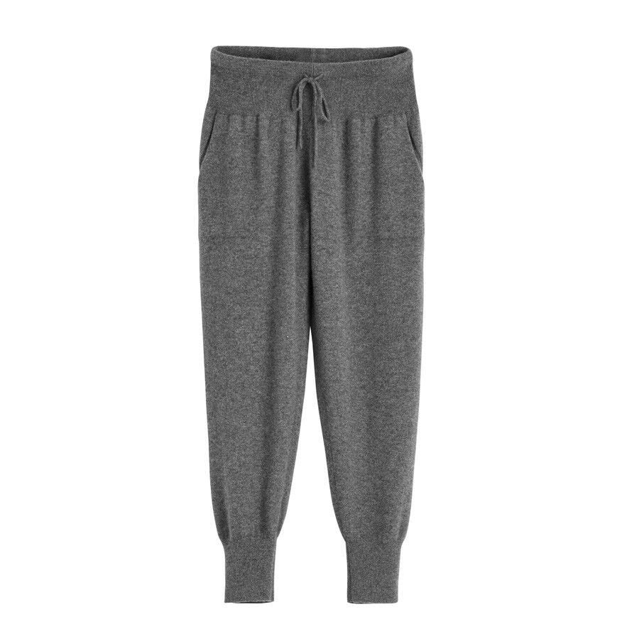 Pair of jogger pants with drawstring waist and pockets